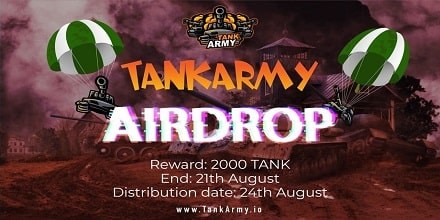 TankArmy Airdrop Program