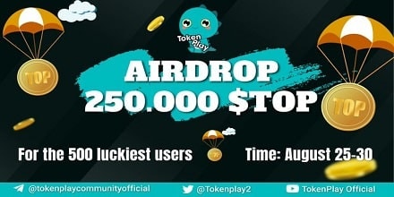 Tokenplay Airdrop Program