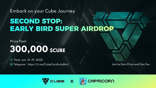 CUBE x Capricorn Airdrop Program